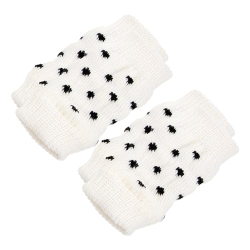 BAZEITFLOW 4 Stück Teiliges Hundebeinschoner aus Weichem Strickstoff Schmutzabweisende Warme Beinsocken für Mittlere Hunde rutschfeste Enganliegende Schutzhüllen für Pfoten und Gelenke von BAZEITFLOW