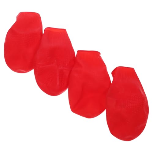 BAZEITFLOW 4 Stück wasserdichte Haustierschuhe Hundesocken Stiefel Für Kleine Hunde Katzenpfoten Hunderegenstiefel Fellpflege Hundestiefel Haustierschuhe Hundestiefel Für Hunde BAZEITFLOW 4 Stück wasserdichte Haustierschuhe Hundesocken Stiefel Für Kleine Hunde Katzenpfoten Hunderegenstiefel Fellpflege Hundestiefel Haustierschuhe Hundestiefel Für Hunde von BAZEITFLOW