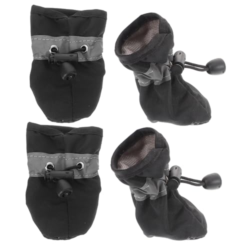 BAZEITFLOW 4 Stück wasserdichte Hundeschuhe für Mittelgroße Hunde rutschfeste Atmungsaktive Pfotenschutzstiefel mit Reflektierenden Materialien für Sicheren und Schutz Drinnen und Draußen BAZEITFLOW 4 Stück wasserdichte Hundeschuhe für Mittelgroße Hunde rutschfeste Atmungsaktive Pfotenschutzstiefel mit Reflektierenden Materialien für Sicheren und Schutz Drinnen und Draußen von BAZEITFLOW