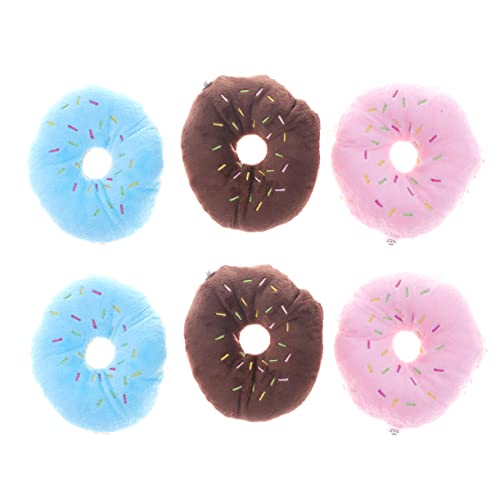 BAZEITFLOW 4 Stücke Plüschspielzeug für Haustiere Teiliges Elastisches Donut Kauspielzeug mit Quietscher für Reduzierung von Langeweile und Zahngesundheit Zufällig Zufällige BAZEITFLOW 4 Stücke Plüschspielzeug für Haustiere Teiliges Elastisches Donut Kauspielzeug mit Quietscher für Reduzierung von Langeweile und Zahngesundheit Zufällig Zufällige von BAZEITFLOW