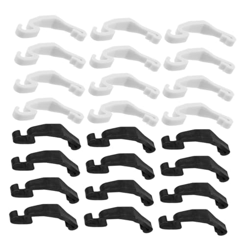 BAZEITFLOW 40 Stück Kunststoff Käfigverbinder Clips für Kleintierkäfige Abnehmbare Verbindungsclips für Kaninchen Hamster und Vogelkäfige Schnelle Robust und Vielseitig Einsetzbar von BAZEITFLOW