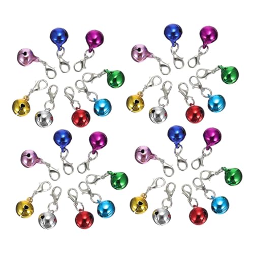 BAZEITFLOW 45 Stück Teiliges Metallglöckchen Set Kleine Bunte Glocken mit Sicherem für Haustierhalsbänder Schlüsselanhänger Diy Zubehör Katzen und Hundeschmuck Langlebig und Vielseitig für BAZEITFLOW 45 Stück Teiliges Metallglöckchen Set Kleine Bunte Glocken mit Sicherem für Haustierhalsbänder Schlüsselanhänger Diy Zubehör Katzen und Hundeschmuck Langlebig und Vielseitig für von BAZEITFLOW