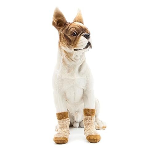 BAZEITFLOW 4Stücke Hundesocken für Haustiere rutschfeste Pfotenschutz aus Baumwolle für Schutz Kälte und Rutschigen Böden BAZEITFLOW 4Stücke Hundesocken für Haustiere rutschfeste Pfotenschutz aus Baumwolle für Schutz Kälte und Rutschigen Böden von BAZEITFLOW