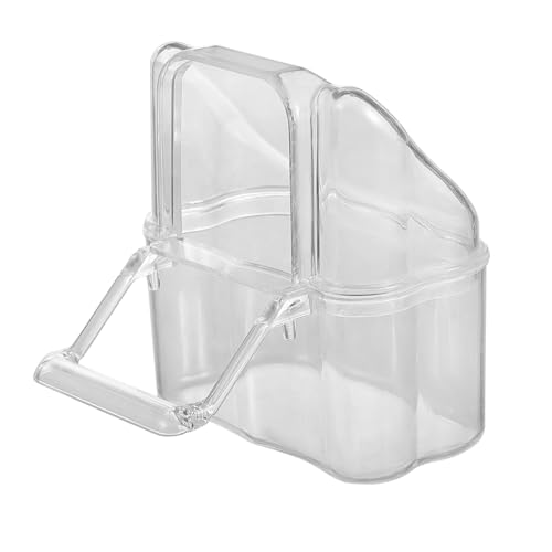 BAZEITFLOW 5 Stück Teiliges Papageien Trinkbecher Transparenter Vogelfutterspender mit Großer Kapazität Hängender Wassernapf für Käfige Praktisches Zubehör für Wellensittiche und BAZEITFLOW 5 Stück Teiliges Papageien Trinkbecher Transparenter Vogelfutterspender mit Großer Kapazität Hängender Wassernapf für Käfige Praktisches Zubehör für Wellensittiche und von BAZEITFLOW