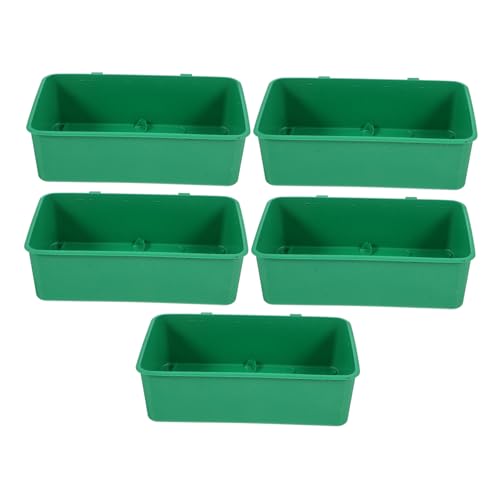 BAZEITFLOW 5 Stück Teiliges Vogelkäfig Futter und Wasserspender mit Haken Vielseitig Einsetzbar für Papageien und Kleine Vögel Leicht zu Reinigen und Installieren Langlebige Futterschale für BAZEITFLOW 5 Stück Teiliges Vogelkäfig Futter und Wasserspender mit Haken Vielseitig Einsetzbar für Papageien und Kleine Vögel Leicht zu Reinigen und Installieren Langlebige Futterschale für von BAZEITFLOW