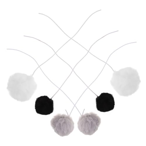 BAZEITFLOW 6 Stück Interaktive Katzenbälle Weiche Plüschspielzeuge für Drinnen Stressabbau für Katzen Bunte Ballspielzeuge für Kleine Haustiere für Katzen und Welpen BAZEITFLOW 6 Stück Interaktive Katzenbälle Weiche Plüschspielzeuge für Drinnen Stressabbau für Katzen Bunte Ballspielzeuge für Kleine Haustiere für Katzen und Welpen von BAZEITFLOW