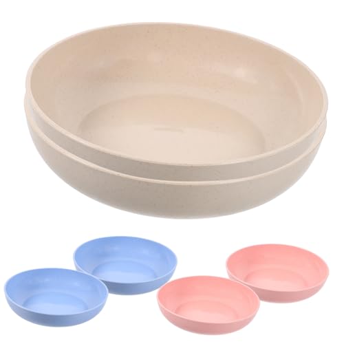 BAZEITFLOW 6 Stück Katzennapf aus Flache Futterschalen für Kleine Katzen und Kurzbeinige Spülmaschinenfest rutschfest für Trocken und Nassfutter Beige Rosa Blau BAZEITFLOW 6 Stück Katzennapf aus Flache Futterschalen für Kleine Katzen und Kurzbeinige Spülmaschinenfest rutschfest für Trocken und Nassfutter Beige Rosa Blau von BAZEITFLOW