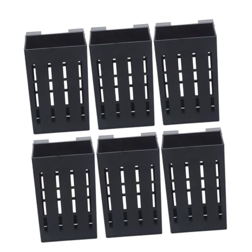 BAZEITFLOW 6 Stück Teiliges Aquarienpflanzenhalter mit Hochwertige Töpfe für Wasserpflanzen zur Dekoration und Pflege Aquarien Robustes Design für Wurzelbelüftung BAZEITFLOW 6 Stück Teiliges Aquarienpflanzenhalter mit Hochwertige Töpfe für Wasserpflanzen zur Dekoration und Pflege Aquarien Robustes Design für Wurzelbelüftung von BAZEITFLOW