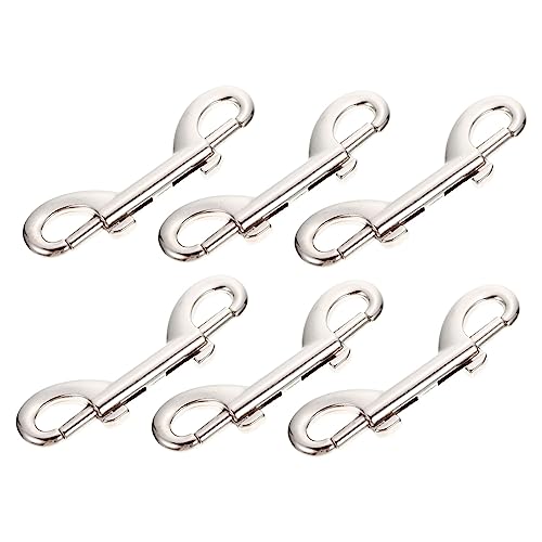 BAZEITFLOW 6 Stück Teiliges Hundeleinen Haken aus Zinklegierung Schnappverschlüsse für Haustierleinen Taschen und Bastelprojekte für Handtaschen und Rucksäcke BAZEITFLOW 6 Stück Teiliges Hundeleinen Haken aus Zinklegierung Schnappverschlüsse für Haustierleinen Taschen und Bastelprojekte für Handtaschen und Rucksäcke von BAZEITFLOW