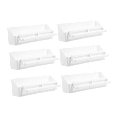 BAZEITFLOW 6 Stück Teiliges Vogel Futter Trinkgefäß für Papageien und Tauben Doppelfunktionaler Futterspender mit Integriertem Wassernapf Einfach zu Reinigen zum Aufhängen im Vogelkäfig BAZEITFLOW 6 Stück Teiliges Vogel Futter Trinkgefäß für Papageien und Tauben Doppelfunktionaler Futterspender mit Integriertem Wassernapf Einfach zu Reinigen zum Aufhängen im Vogelkäfig von BAZEITFLOW