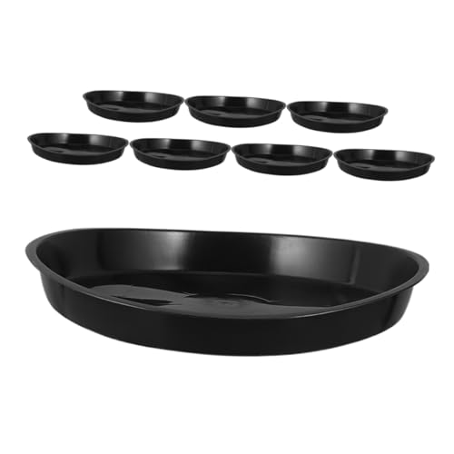 BAZEITFLOW 8 Stück Basis Für Blumentöpfe Pflanzschale Großer Pflanzenuntersetzer Abtropfschalen Für Topfpflanzen Pflanzenschalen Tabletts Für Pflanzen Tabletts Für Pflanzen Pp Black BAZEITFLOW 8 Stück Basis Für Blumentöpfe Pflanzschale Großer Pflanzenuntersetzer Abtropfschalen Für Topfpflanzen Pflanzenschalen Tabletts Für Pflanzen Tabletts Für Pflanzen Pp Black von BAZEITFLOW