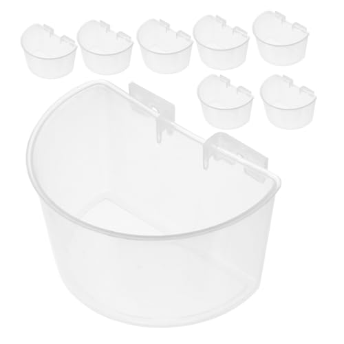 BAZEITFLOW 8 Stück Teiliges Vogelkäfig Futter Wassernapf aus Bruchsicherem mit Aufhängehaken Langlebig Sicher für Tauben Kaninchen und Kleine Haustiere Einfache Installation und Reinigung BAZEITFLOW 8 Stück Teiliges Vogelkäfig Futter Wassernapf aus Bruchsicherem mit Aufhängehaken Langlebig Sicher für Tauben Kaninchen und Kleine Haustiere Einfache Installation und Reinigung von BAZEITFLOW
