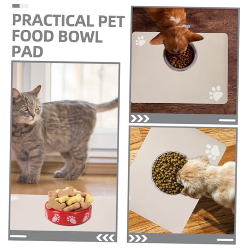 BAZEITFLOW Absorbierende Futtermatte für Katzen und Hunde Schnelltrocknend rutschfeste Diatomit Napfunterlage Wasserabweisend Schmutzfrei Schützende Futter und Wassermatte BAZEITFLOW Absorbierende Futtermatte für Katzen und Hunde Schnelltrocknend rutschfeste Diatomit Napfunterlage Wasserabweisend Schmutzfrei Schützende Futter und Wassermatte von BAZEITFLOW