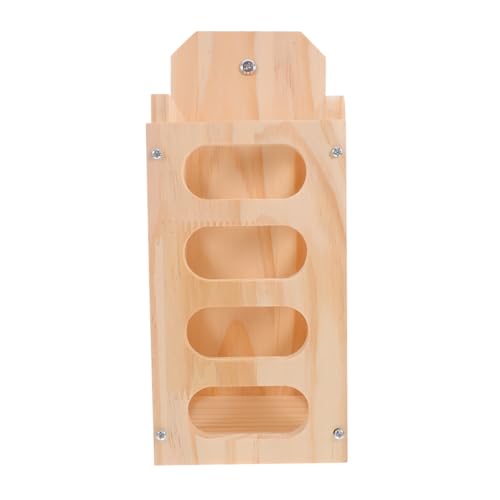 BAZEITFLOW Anti verschwendung Heuraufe für Kaninchen aus Holz Stabiler Heufutterspender mit Befestigung für Kleine Hasen und Kleintiere Praktische Heuraufe für Innenkäfige Heuverlust BAZEITFLOW Anti verschwendung Heuraufe für Kaninchen aus Holz Stabiler Heufutterspender mit Befestigung für Kleine Hasen und Kleintiere Praktische Heuraufe für Innenkäfige Heuverlust von BAZEITFLOW