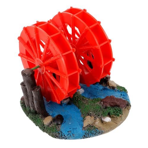BAZEITFLOW Aquarium Deko Wasserlauf Wasserrad aus Robustem Harz Langlebige Fischbecken Verzierung Naturgetreues Windrad Ornament für Salz und Süßwasser Aquarien Stilvolle Teich und BAZEITFLOW Aquarium Deko Wasserlauf Wasserrad aus Robustem Harz Langlebige Fischbecken Verzierung Naturgetreues Windrad Ornament für Salz und Süßwasser Aquarien Stilvolle Teich und von BAZEITFLOW