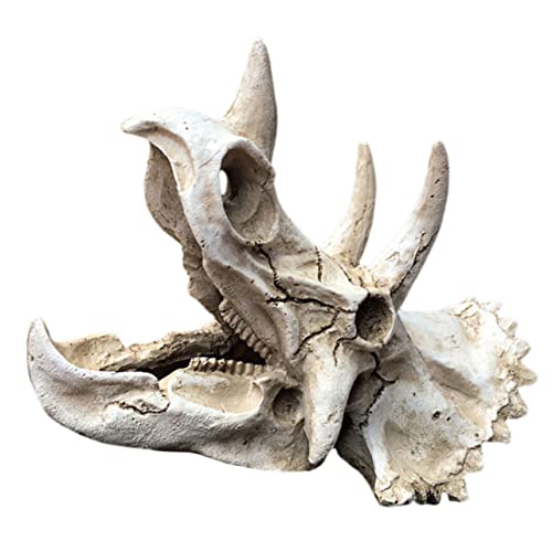 BAZEITFLOW Künstliches Dinosaurierskelett Aquarium Ornament Harz Dekoration für Aquarien Versteckhöhle für Garnelen Reptilienzubehör Tiermodelle BAZEITFLOW Künstliches Dinosaurierskelett Aquarium Ornament Harz Dekoration für Aquarien Versteckhöhle für Garnelen Reptilienzubehör Tiermodelle von BAZEITFLOW