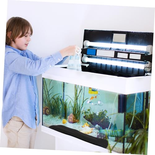 BAZEITFLOW Aquarium Filterschwamm Biofilter Schwammfilter Filtermatte Hochdicht Wasserfilter Schwamm für Süßwasser Aquarium Teich Biochemische Filtration Langlebig Waschbar Geruchlos zur von BAZEITFLOW