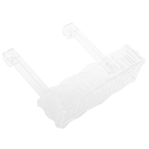 BAZEITFLOW Aquarium Pflanzenbecher Groß mit Haken Langlebiger Pflanzenhalter für Wasserpflanzen Transparentes Schwimmendes Pflanzgefäß für Fischbecken Aquarien und Dekoration von BAZEITFLOW