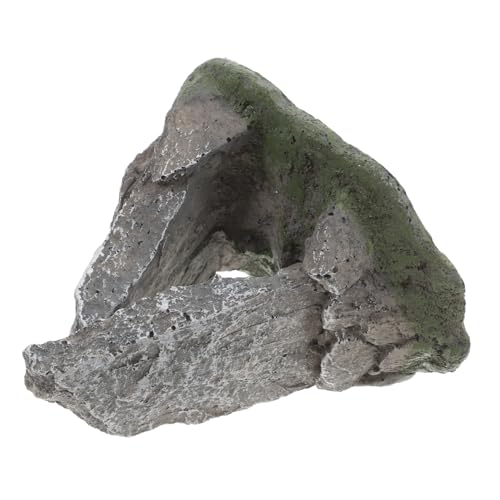 BAZEITFLOW Aquarium-höhle Und Reptilienversteck, Kunstharz-Aquarium- Für Schildkröten, Terrarium-zubehör, Kleine Eidechsen Und Fische, Realistisches Aquarium- von BAZEITFLOW