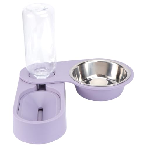 BAZEITFLOW Automatischer Futter und Wasserspender für Katzen und Hunde Drehbarer Faltbarer Napf aus und Druckfest Sichtbare Wasserflasche Leicht zu Reinigen Platzsparend BAZEITFLOW Automatischer Futter und Wasserspender für Katzen und Hunde Drehbarer Faltbarer Napf aus und Druckfest Sichtbare Wasserflasche Leicht zu Reinigen Platzsparend von BAZEITFLOW