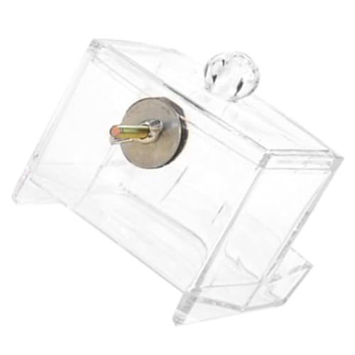 BAZEITFLOW Automatischer Hühnerfutterspender aus Transparentem Acryl mit Schraubbefestigung Langlebiger Futterbehälter für Geflügel Praktischer Futtertrog für Rutin hühner BAZEITFLOW Automatischer Hühnerfutterspender aus Transparentem Acryl mit Schraubbefestigung Langlebiger Futterbehälter für Geflügel Praktischer Futtertrog für Rutin hühner von BAZEITFLOW