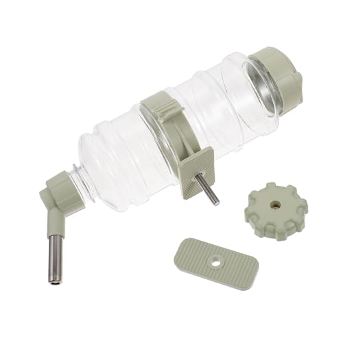 BAZEITFLOW Automatischer Tropffreier Haustier Wasserspender Aufhängbarer Wasserspender für Hunde Katzen Kleintiere Einfache Installation Langlebiges Geruchsfreies Material Perfektes von BAZEITFLOW