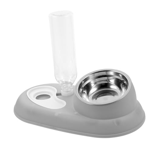 BAZEITFLOW Automatischer Wasserspender und Futterautomat für Katzen und Hunde Futternapf aus Rostfreiem und PP Abnehmbar Auslaufsicher Hygienisch Minimalistisches Design für Zuhause und BAZEITFLOW Automatischer Wasserspender und Futterautomat für Katzen und Hunde Futternapf aus Rostfreiem und PP Abnehmbar Auslaufsicher Hygienisch Minimalistisches Design für Zuhause und von BAZEITFLOW