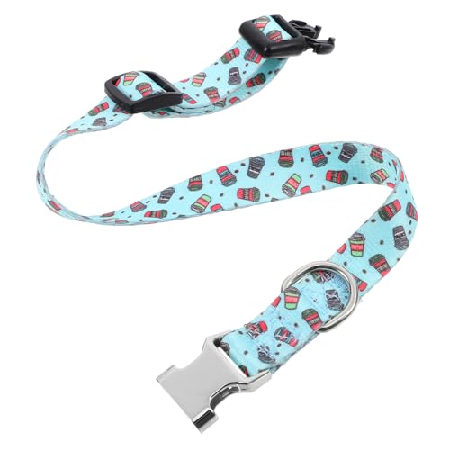 BAZEITFLOW Dekoratives Bedrucktes Hundehalsband, Verstellbares Katzenhalsband Mit Schnalle, Heimtierbedarf BAZEITFLOW Dekoratives Bedrucktes Hundehalsband, Verstellbares Katzenhalsband Mit Schnalle, Heimtierbedarf von BAZEITFLOW