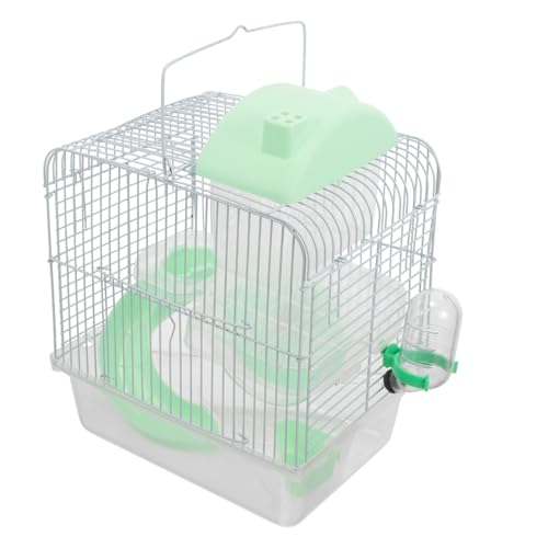 BAZEITFLOW Doppelschichtiger Hamsterkäfig für Zwerghamster und Mäuse Transparenter Kristallkäfig mit Großem Atmungsaktiv für Gesunde BAZEITFLOW Doppelschichtiger Hamsterkäfig für Zwerghamster und Mäuse Transparenter Kristallkäfig mit Großem Atmungsaktiv für Gesunde von BAZEITFLOW