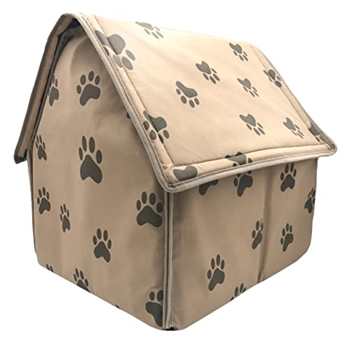 BAZEITFLOW Faltbares Haustierhaus Gemütliches Hundetipi Für Kleine Haustiere Schützend Für Drinnen Und Draußen Schont Möbel Und Sorgt Für Komfort von BAZEITFLOW
