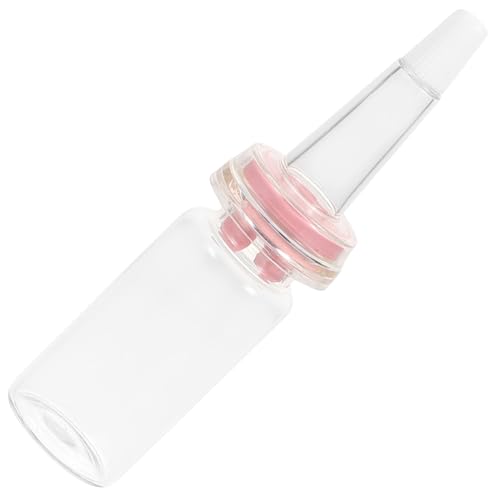 BAZEITFLOW Glas Milchflasche für Kleine Haustiere mit Auslaufsicherem Silikon nuckel Geeignet für Igel Hamster und Sugar Glider Praktische Aufzuchtflasche für Neugeborene Kleintiere BAZEITFLOW Glas Milchflasche für Kleine Haustiere mit Auslaufsicherem Silikon nuckel Geeignet für Igel Hamster und Sugar Glider Praktische Aufzuchtflasche für Neugeborene Kleintiere von BAZEITFLOW