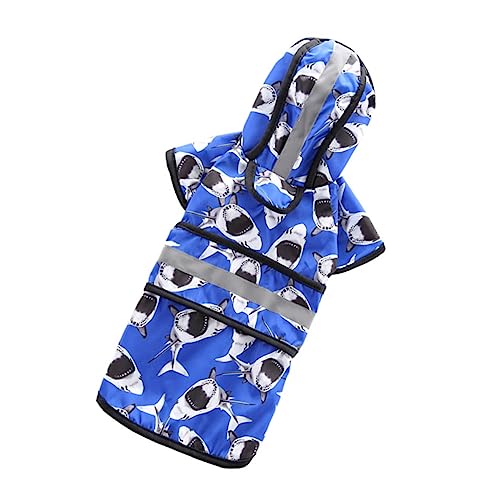 BAZEITFLOW Großer Hunde Regenmantel Hundejacke Wasserfester Mantel Welpe Hundemantel Hunderegenmäntel Für Kleine Hunde Haustier Brust Wasserdichter Regenponcho Hündchen Pfote Blau Polyester BAZEITFLOW Großer Hunde Regenmantel Hundejacke Wasserfester Mantel Welpe Hundemantel Hunderegenmäntel Für Kleine Hunde Haustier Brust Wasserdichter Regenponcho Hündchen Pfote Blau Polyester von BAZEITFLOW