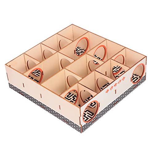 BAZEITFLOW Hamster Holz Maze Tunnel für Zwerghamster und Mäuse Nagerspielzeug für Gesunde Aktivität Stressfreies und Unterhaltung für Kleine Haustiere von BAZEITFLOW