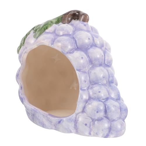 BAZEITFLOW Hamster Keramik Nest Traubenform Kühlversteck für Kleine Haustiere für Hamster Meerschweinchen Frettchen für Käfig BAZEITFLOW Hamster Keramik Nest Traubenform Kühlversteck für Kleine Haustiere für Hamster Meerschweinchen Frettchen für Käfig von BAZEITFLOW