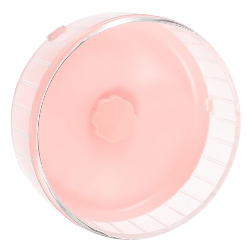 BAZEITFLOW Hamster Laufrad Leise Hamster rutschfeste Laufplatte für Kleintiere Fitnessspielzeug zur Bewegung und Muskelaufbau Geeignet für Mäuse Zufällige Farbe Zufällige Farbe von BAZEITFLOW