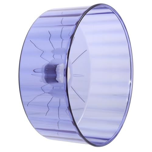 BAZEITFLOW Hamster Laufrad Silent Wheel mit Doppel Achsen Geräuscharmes Hamsterrad für Zwerghamster und Kleintiere Langlebiges Dekoratives Käfigzubehör von BAZEITFLOW
