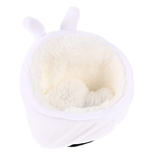 BAZEITFLOW Hamster Nest Plüschbett für Kleintiere Gemütliches Schlafnest für Hamster und Meerschweinchen Warm und Strapazierfähig für Winter Hochwertiges Tiernest Pflegeleicht und Langlebig von BAZEITFLOW