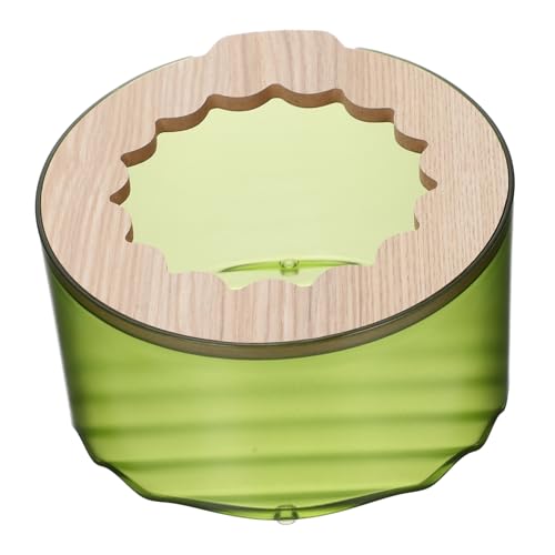 BAZEITFLOW Hamster Sandbad Box für Kleintiere Multifunktionale Hamstertoilette aus Hochwertigem Badezimmer für Meerschweinchen und Ratten für Hygienische Sandbäder und Pflege von BAZEITFLOW
