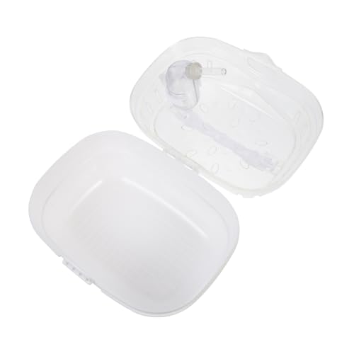 BAZEITFLOW Hamster Transportbox Tragbare Atmungsaktive Kleintier Transportbox aus Kunststoff für Zwerghamster und Kleine Haustiere für Reisen Camping und Ausflüge BAZEITFLOW Hamster Transportbox Tragbare Atmungsaktive Kleintier Transportbox aus Kunststoff für Zwerghamster und Kleine Haustiere für Reisen Camping und Ausflüge von BAZEITFLOW