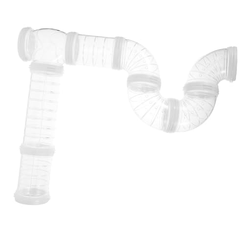 BAZEITFLOW Hamster Tunnel DIY Kit Transparent Hamsterrohre mit Flexiblem Verbinder für Außentunnel Geräuscharm Erweiterbar für Mäuse Ratten und Kleine Haustiere Leicht zu Reinigen BAZEITFLOW Hamster Tunnel DIY Kit Transparent Hamsterrohre mit Flexiblem Verbinder für Außentunnel Geräuscharm Erweiterbar für Mäuse Ratten und Kleine Haustiere Leicht zu Reinigen von BAZEITFLOW
