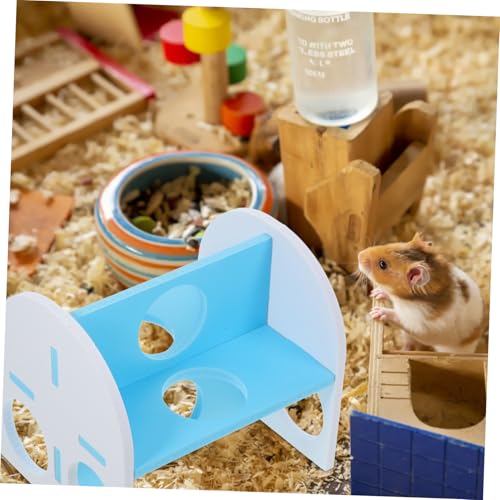 BAZEITFLOW Hamster Versteck Tunnel Kreis für Kleine Haustiere PVC Hamsterkäfig Zubehör Spieltunnel für Zwerghamster Meerschweinchen und Stacheltier Einfach zu Reinigen Langlebig und von BAZEITFLOW