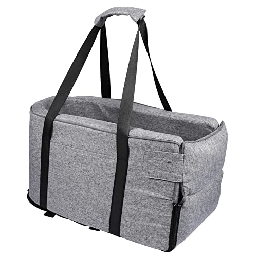 BAZEITFLOW Konsolen-hundesitz Für Kleine Hunde Haustier-autositz Befestigt An Armlehne Und Mittelkonsole Sicher Für Autoreisen Leicht Zu Reinigen Und Komfortabel Für Haustiere von BAZEITFLOW