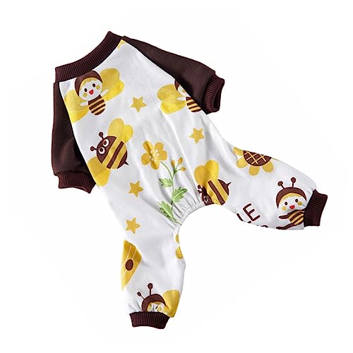 BAZEITFLOW Haustier-Pyjama Kleidung Klein Haustier-Hunde-Outfits Warmes Haustierkostüm Warmer Hundemantel Hunde-Pyjama Hundemäntel Welpenpullover Polyester BAZEITFLOW Haustier-Pyjama Kleidung Klein Haustier-Hunde-Outfits Warmes Haustierkostüm Warmer Hundemantel Hunde-Pyjama Hundemäntel Welpenpullover Polyester von BAZEITFLOW