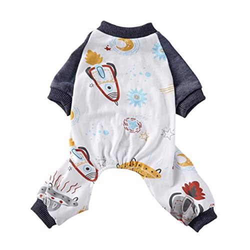 BAZEITFLOW Haustier-Pyjama klein Hundekostüme für Hunde-Pyjama bequemer hundepyjama Hundebekleidung dekorative Hundekleidung Hundezubehör Warmer hundepyjama Welpenversorgung Polyester BAZEITFLOW Haustier-Pyjama klein Hundekostüme für Hunde-Pyjama bequemer hundepyjama Hundebekleidung dekorative Hundekleidung Hundezubehör Warmer hundepyjama Welpenversorgung Polyester von BAZEITFLOW