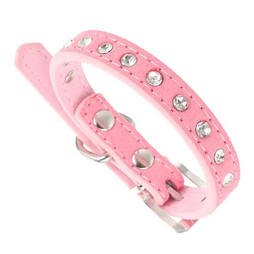 BAZEITFLOW Haustierhalsband Hundehalsband Kette Halsband Hund Ausbildung Für Hunde Kragen Welpe Schnalle Zubehör Körperpflege Hundeortungshalsband Name Einstellbar Klein Rosa Pu BAZEITFLOW Haustierhalsband Hundehalsband Kette Halsband Hund Ausbildung Für Hunde Kragen Welpe Schnalle Zubehör Körperpflege Hundeortungshalsband Name Einstellbar Klein Rosa Pu von BAZEITFLOW