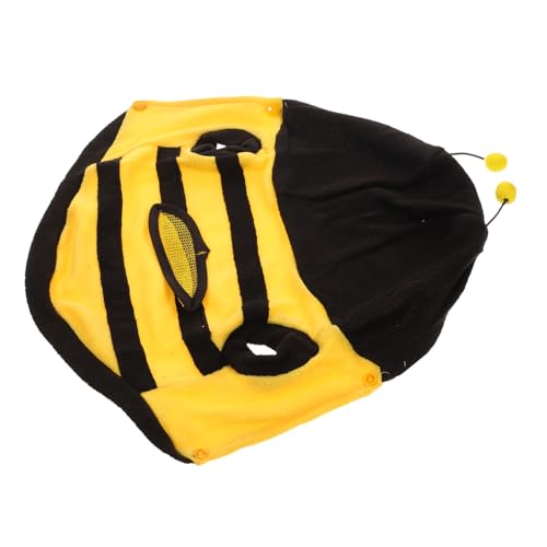 BAZEITFLOW Haustierkostüm Bienenanzug für Katzen Gelb Xs Niedliches Cosplay Outfit für Kleine für Halloween und Festliche Anlässe Anzuziehen BAZEITFLOW Haustierkostüm Bienenanzug für Katzen Gelb Xs Niedliches Cosplay Outfit für Kleine für Halloween und Festliche Anlässe Anzuziehen von BAZEITFLOW