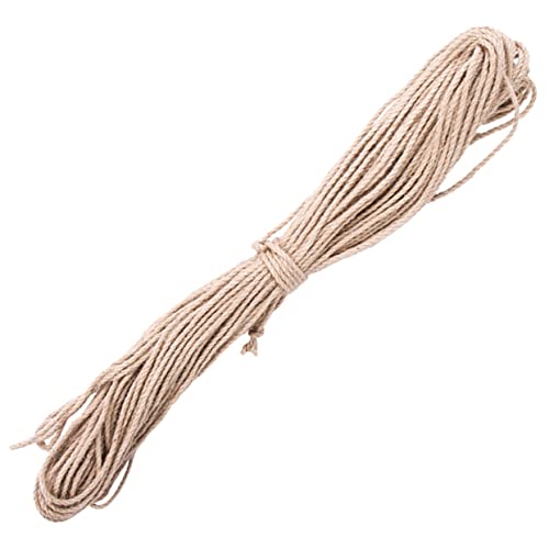 BAZEITFLOW Hochwertiges Sisal Katzenkratzseil Strapazierfähig Cuttable DIY Katzenspielzeug Möbelbeinschutz Kratzbrett Zubehör Vielseitig Einsetzbar für Katzenpflege Zuhause von BAZEITFLOW