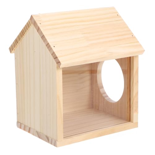 BAZEITFLOW Holz Hamster Versteck mit Futter Wasserplattform Multifunktionales Haus für Kleine Haustiere Hamsterhaus Maze und Käfig Dekoration Sicheres Mehrkammerhaus für Meerschweinchen und BAZEITFLOW Holz Hamster Versteck mit Futter Wasserplattform Multifunktionales Haus für Kleine Haustiere Hamsterhaus Maze und Käfig Dekoration Sicheres Mehrkammerhaus für Meerschweinchen und von BAZEITFLOW