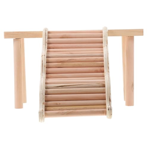 BAZEITFLOW Holz hamsterplattform Verschleißfest Beißfest Stabile Kletterleiter für Hamsterkäfig Fördert Bewegung Balance und Mentale Gesundheit Langlebiges Holzspielzeug für Kleintiere BAZEITFLOW Holz hamsterplattform Verschleißfest Beißfest Stabile Kletterleiter für Hamsterkäfig Fördert Bewegung Balance und Mentale Gesundheit Langlebiges Holzspielzeug für Kleintiere von BAZEITFLOW