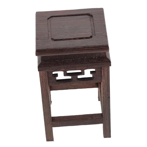 BAZEITFLOW Holzsockel kleine Vasen für Blumen Pflanzenständer für zu Hause Stand Antiker Holzständer für Blumenvasen Dekoration Vintage-Deko Pflanzen Stehen innen Jade-Bastelständer hölzern BAZEITFLOW Holzsockel kleine Vasen für Blumen Pflanzenständer für zu Hause Stand Antiker Holzständer für Blumenvasen Dekoration Vintage-Deko Pflanzen Stehen innen Jade-Bastelständer hölzern von BAZEITFLOW